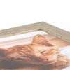 ArtToFrames 4x8 Inch Gold Picture Frame, This 2.00 Inch Custom Poster Frame is Muted Prosecco Gold - Comes with Regular Glass and Corrugated Backing (2WOMBW74-1622-4x8) view 4