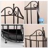 QTQHOME Umbrella stand Umbrella Holder Stand Corner Modern Style Indoor with Drip Tray Entryway Storage Rack Coat Rack Roscloud@ view 4