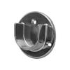DBM IMPORTS 2 Pc 4 Ft 1-1/4'' Round Tubing Combo with 4 Pc U Flange Half Round Wall Flanges view 3