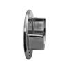 DBM IMPORTS 2 Pc 4 Ft 1-1/4'' Round Tubing Combo with 4 Pc U Flange Half Round Wall Flanges view 4