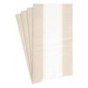 Caspari Bandol Stripe Paper Guest Towel Napkins in Natural, 30 Count view 1