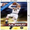 Trends International NBA Denver Nuggets - Jamal Murray 19 Wall Poster, 22.375" x 34", Premium Poster & Clip Bundle view 3