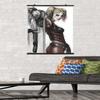 DC Comics Harley Quinn Wall Poster, 34L" x 22.4W", Premium Poster & Clip Bundle view 2