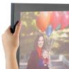 ArtToFrames 27x33 Inch Black Picture Frame, This 1.25 Inch Custom MDF Poster Frame is Black, Great for Your Art or Photos - Comes with Economy Acrylic view 1
