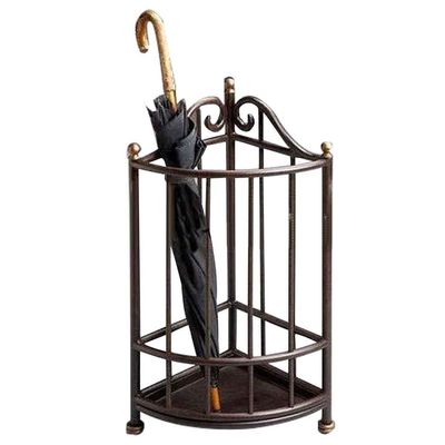 QTQHOME Umbrella stand Umbrella Holder Stand Corner Modern Style Indoor with Drip Tray Entryway Storage Rack Coat Rack Roscloud@