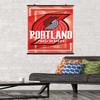 NBA Portland Trail Blazers - Logo 17 Wall Poster, 34L" x 22.4W", Premium Poster & Clip Bundle view 2