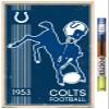 Trends International NFL Indianapolis Colts - Retro Logo 14 Wall Poster, 22.375" x 34", Premium Poster & Clip Bundle view 1
