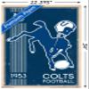Trends International NFL Indianapolis Colts - Retro Logo 14 Wall Poster, 22.375" x 34", Premium Poster & Clip Bundle view 3