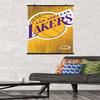 Trends International NBA Los Angeles Lakers - Logo 13 Wall Poster, 22.375" x 34", Premium Poster & Clip Bundle view 2