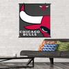 Trends International NBA Chicago Bulls - Logo 14 Wall Poster, 22.375" x 34", Premium Poster & Clip Bundle view 2
