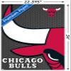 Trends International NBA Chicago Bulls - Logo 14 Wall Poster, 22.375" x 34", Premium Poster & Clip Bundle view 3