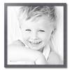ArtToFrames 25x26 Inch Gray Picture Frame, This 1.25 Inch Custom MDF Poster Frame is Tungsten, Great for Your Art or Photos - Comes with Economy Acrylic view 2