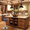 Layee Set of 2 Adjustable Bar Stools, Swivel Barstool Chairs with Back and Armrest, Pub Kitchen Counter Height Round Cushion Barstools 360 Degree Swivel Stool, Coffee view 2