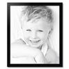 ArtToFrames 28x33 Inch Black Picture Frame, This 1.75 Inch Custom Wood Poster Frame is Satin Black Step Lip, Great for Your Art or Photos - Comes with Economy Acrylic view 2