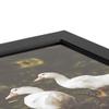 ArtToFrames 28x33 Inch Black Picture Frame, This 1.75 Inch Custom Wood Poster Frame is Satin Black Step Lip, Great for Your Art or Photos - Comes with Economy Acrylic view 3