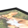 ArtToFrames 29x39 Inch Black Picture Frame, This 1.25 Inch Custom Wood Poster Frame is Satin Black Bull Nose, Great for Your Art or Photos - Comes with Economy Acrylic view 3