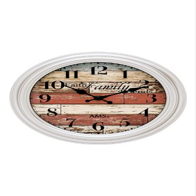 AMS Modern Wall Clock with Quartz Movement from W9618