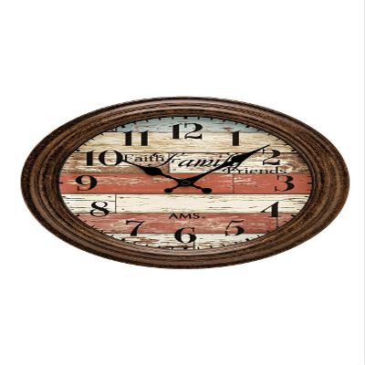 AMS Modern Wall Clock with Quartz Movement from W9619