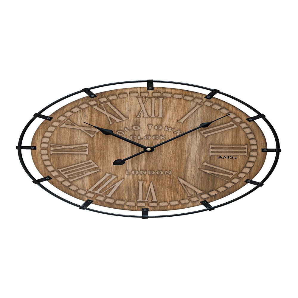 AMS Modern Wall Clock with Quartz Movement from W9616