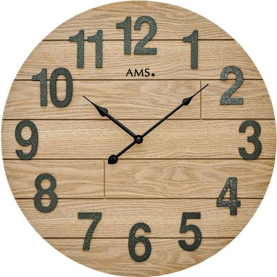 AMS Modern Wall Clock with Quartz Movement from W9617