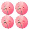 TJ Global PACK OF 4 Japanese Chinese Kids Size 22" Umbrella Parasol For Wedding Parties, Photography, Costumes, Cosplay, Decoration And Other Events - 4 Umbrellas (Pink) view 1