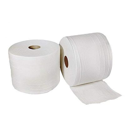 Emcen Pack of 2 Industrial Paper Spools, White, 0