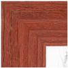 ArtToFrames 11x45 Inch Red Picture Frame, This 2.50 Inch Custom Poster Frame is Real Reclaimed Red Barnwood 2.5 Inch - Comes with Economy Acrylic and Corrugated Backing (2WOMRFB-250-BRD-11x45) view 4
