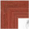 ArtToFrames 28x33 Inch Red Picture Frame, This 1.50 Inch Custom Poster Frame is Real Reclaimed Red Barnwood - Comes with Economy Acrylic and Corrugated Backing (2WOMRFB-150-BRD-28x33) view 1