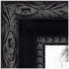 ArtToFrames 11x25 Inch Black Picture Frame, This 1.50 Inch Custom Poster Frame is Black Engraved Edges - Comes with Economy Acrylic and Corrugated Backing (2WOMM330714-11x25) view 4