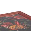 ArtToFrames 23x49 Inch Red Picture Frame, This 1.50 Inch Custom Poster Frame is Real Reclaimed Red Barnwood - Comes with Economy Acrylic and Corrugated Backing (2WOMRFB-150-BRD-23x49) view 3