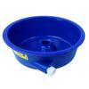 Blue Bowl Gold Concentrator Bowl with Control Valve, Wire Legs and Instructions view 2
