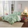 HNU 3 Piece Cactus Quilt Set Queen - Full, Casual Glam Modern Contemporary Graphic Print All Season White and Green Bedding Reversible Chevron Stitched Soft Cozy Comfy Cotton view 1