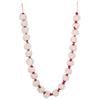 Creative Co-Op 72" Pom Pom & Wool Felt Ball Garland, Red view 1