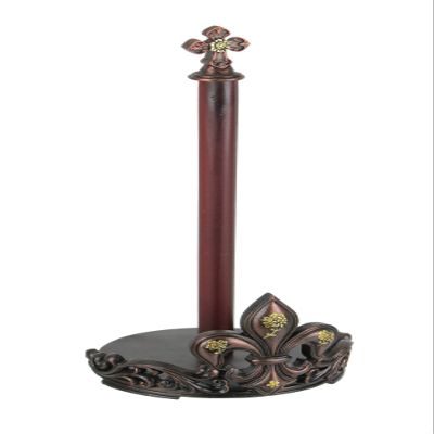 Fleur De Lis Countertop Paper Towel Holder French Cajun Kitchen Decor Dispenser