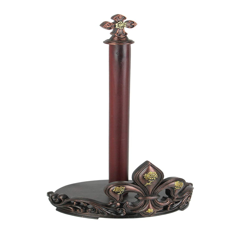 Fleur De Lis Countertop Paper Towel Holder French Cajun Kitchen Decor Dispenser