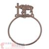 PRAYING COWBOY Bathroom Accessory Set 3 Pieces Metal Rustic Western Towel Bar view 2
