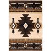 Southwestern Navajo Aztec Native American Geometric Area Rug Berber (5 Feet 3 Inch X 7 Feet 5 Inch) view 3