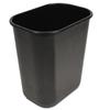 Boardwalk Soft-Sided Wastebasket, 28 QT, Black view 1