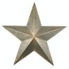 22" Tin Metal Texas Barn Star Western Rustic Wall Decor Plaque Brushed Copper view 1