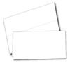 Printable Name Tent Cards - Large 3-1/2" x 11" - Blank Folding Paper for Place Cards/Table Cards - White 80lb Cover - 50 Pack view 1