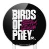 Acrylic Birds of Prey Movie Logo Cake Topper Party Decoration for Wedding Anniversary Birthday Graduation view 3