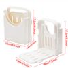 DSDecor Bread Slicer Foldable Bread Cutting Guide with 5 Slice Thicknesses Mold, Bread Bagel Loaf Sandwich Cutter Slicer view 2