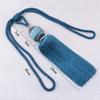 1 Pair Simple Curtain Rope Tiebacks Creative Tassels Curtain Tiebacks Curtain Tassel Holdbacks Buckle Curtain Tassel Rope (Peacock Blue) view 3