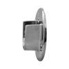 MH GLOBAL 1-1/4 inch Tubing U Flange Half Round Wall Flanges Retail Fixture Hanger 10 Pc view 3