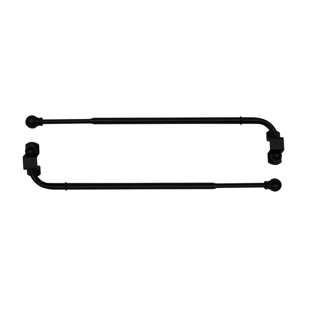 1/2in Swing Arm with Ball Finial (24-38in) (Pair)