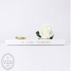 White Gold Wedding Guest Book Personalized Alternative Guestbook, Unique Wedding Sign-in Photo Album - Hardcover (12x12 inches) view 2