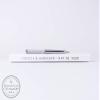 White Wedding Guest Book Personalized with Names Customized Monogram Photo Album Alternative Guestbook - Hardcover (10x8 inches) view 2