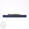 Personalized Navy Wedding Guest Book Gold Foil, Custom Unique Polaroid Photo Album Alternative Guestbook - Hardcover (12x12 inches) view 2