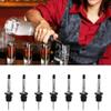 48 Pack Liquor Pour Spouts Set - Stainless Steel bottle spout and Liquor Pourers Dust Caps Covers view 4