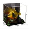 Better Display Cases Versatile Acrylic Display Case - Medium Rectangle Box with Mirror and Green Risers 12" x 8.25" x 8" (A004-GRR) view 2